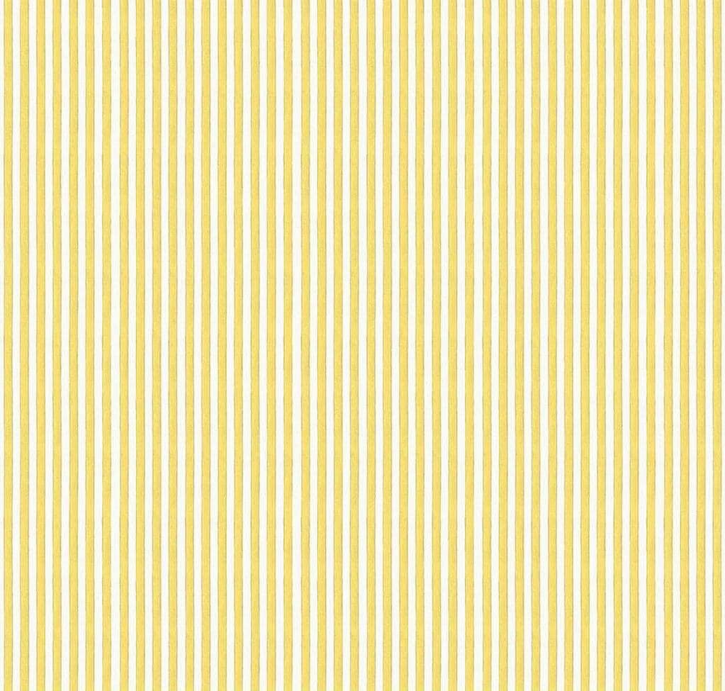 LAST BOLT!! Riley Blake J. Wecker Frisch All My Heart Fabric Collection Candy Stripes on Yellow