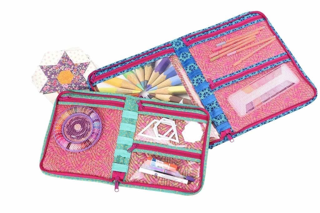 ByAnnie Zip It Up Bag Pattern - 2 Size Variations Per Pattern (14 Colors of 18"x54" Mesh Packs Sold Separately)