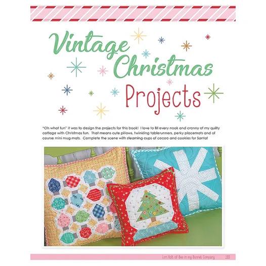 It's Sew Emma Vintage Christmas Pattern Book - Over 40 Different Blocks Per Book (Spiral Bound) ISE-925