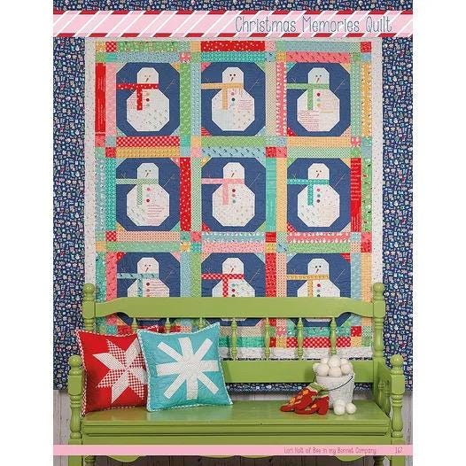 It's Sew Emma Vintage Christmas Pattern Book - Over 40 Different Blocks Per Book (Spiral Bound) ISE-925