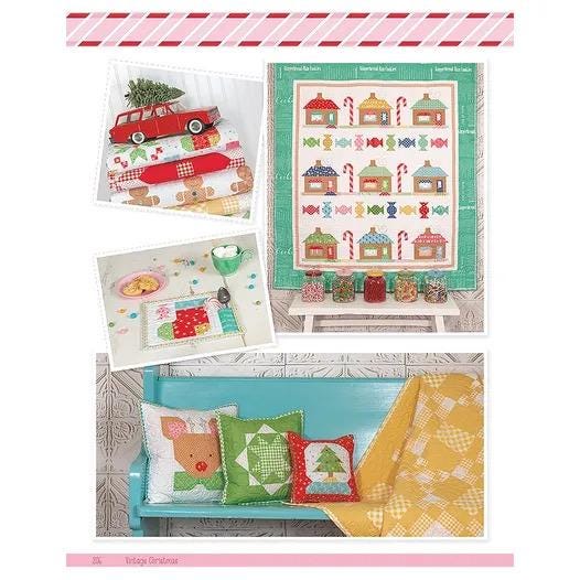 It's Sew Emma Vintage Christmas Pattern Book - Over 40 Different Blocks Per Book (Spiral Bound) ISE-925