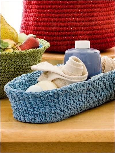Annie's Crochet Baskets For All - 14 Fabulous Projects To Brighten Up Any Room (Softcover)