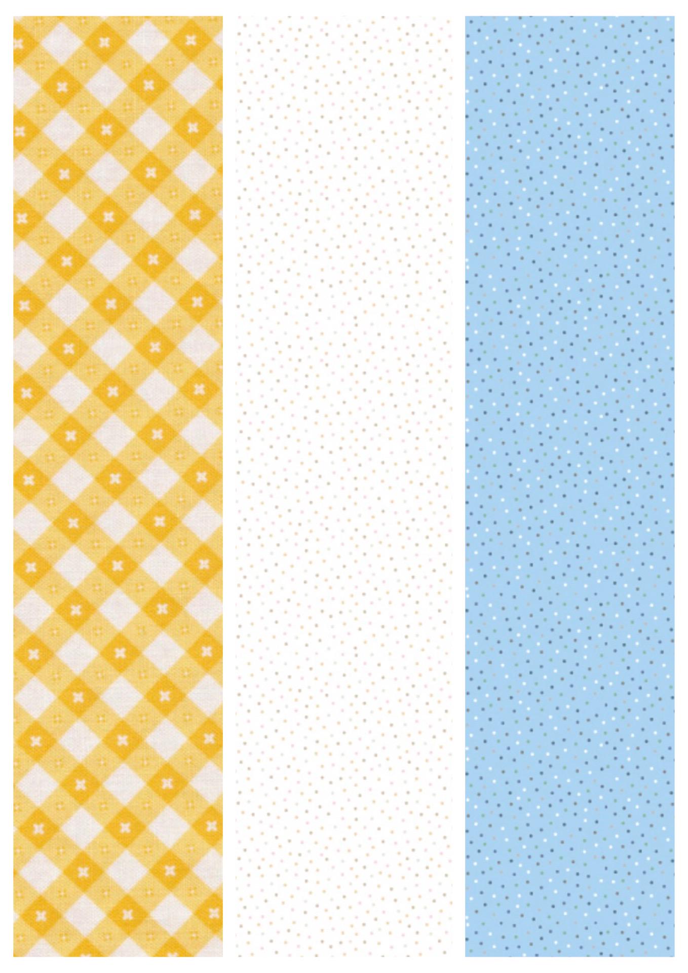 Pen + Paper Patterns Fresh as a Daisy Quilt Kit Featuring Poppie Cotton Fabrics Finished Size: 59.5"x63.5"