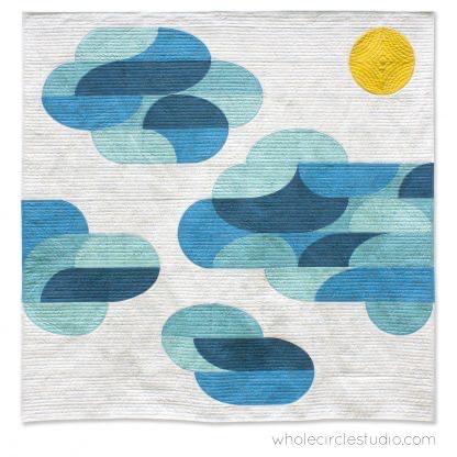 Whole Circle Studio Big Island Sky Quilt Pattern - 4 Size Variations Per Pattern