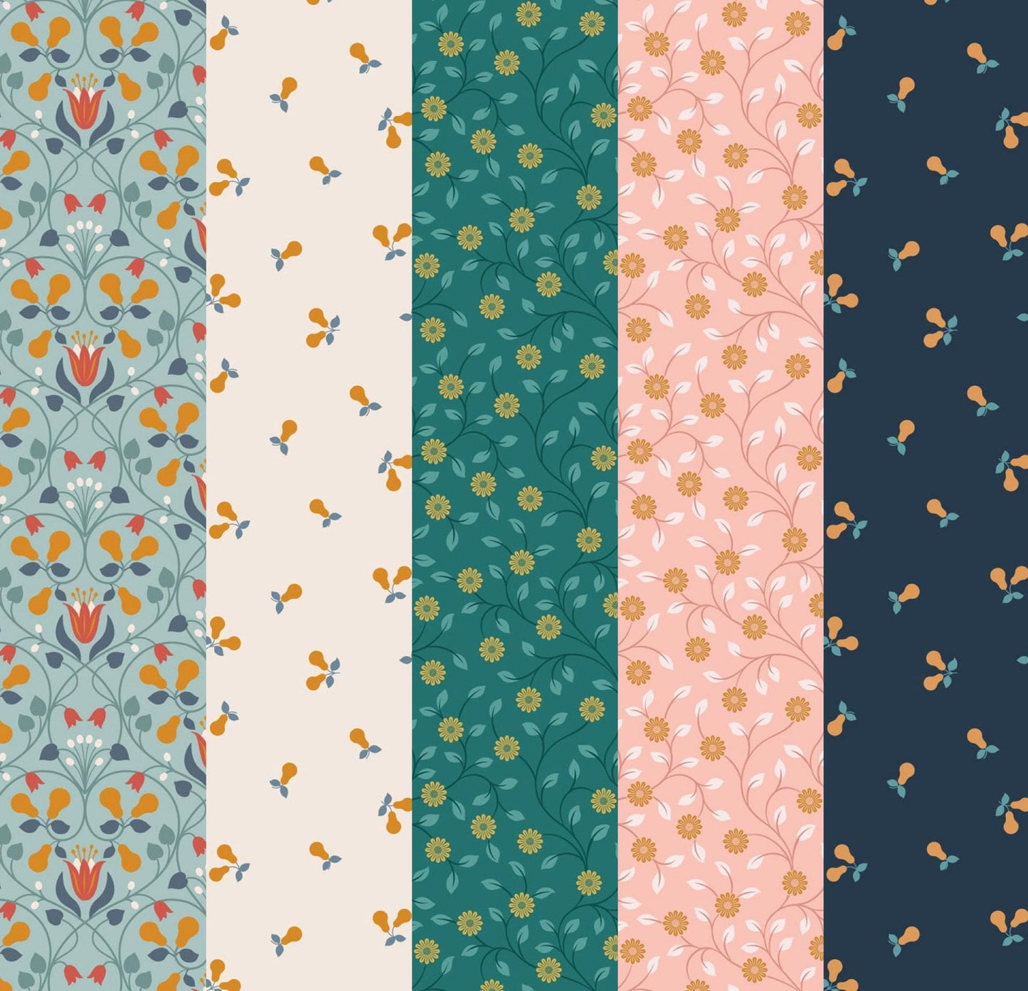 LIMITED EDITION!! Fabric Cafe Zenith Quilt Kit Featuring Lewis & Irene Wintertide Fabric Collection Finished Size: 50"x72"