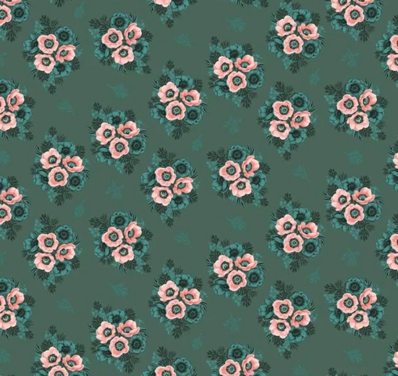 LAST BOLT!! Riley Blake Porch Swing Fabric Collection Vignettes on Hunter Premium 100% Cotton Quilt Shop Quality Fabrics