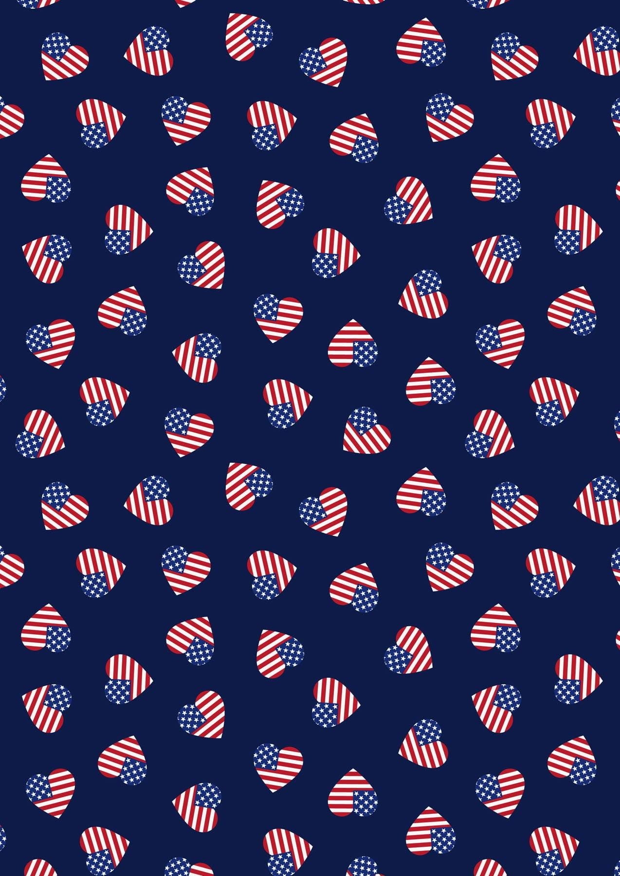 LIMITED EDITION!! Fabric Cafe Amore Quilt Kit Featuring Lewis & Irene Americana Fabric Collection Finished Size: 39"x57"