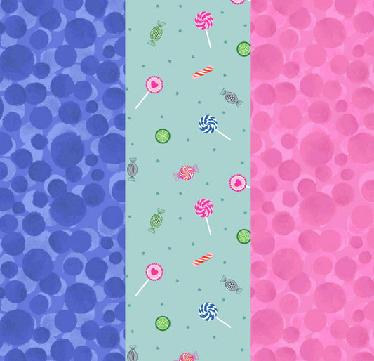 LIMITED EDITION!! Fabric Cafe Amore Quilt Kit Featuring Lewis & Irene Small Things Sweet Fabric Collection Finished Size: 39"x57"