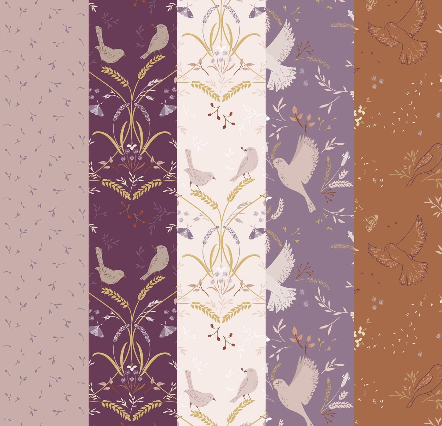 LIMITED EDITION!! Fabric Cafe Zenith Quilt Kit Featuring Lewis & Irene Meadowside Fabric Collection Finished Size: 50"x72"