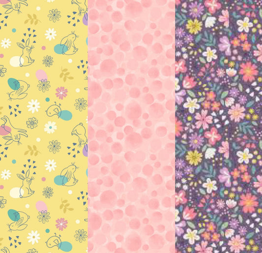 LIMITED EDITION!! Fabric Cafe Waves Quilt Kit Featuring Lewis & Irene Spring Treats Fabric Collection Finished Size: 44.5"x60.5"