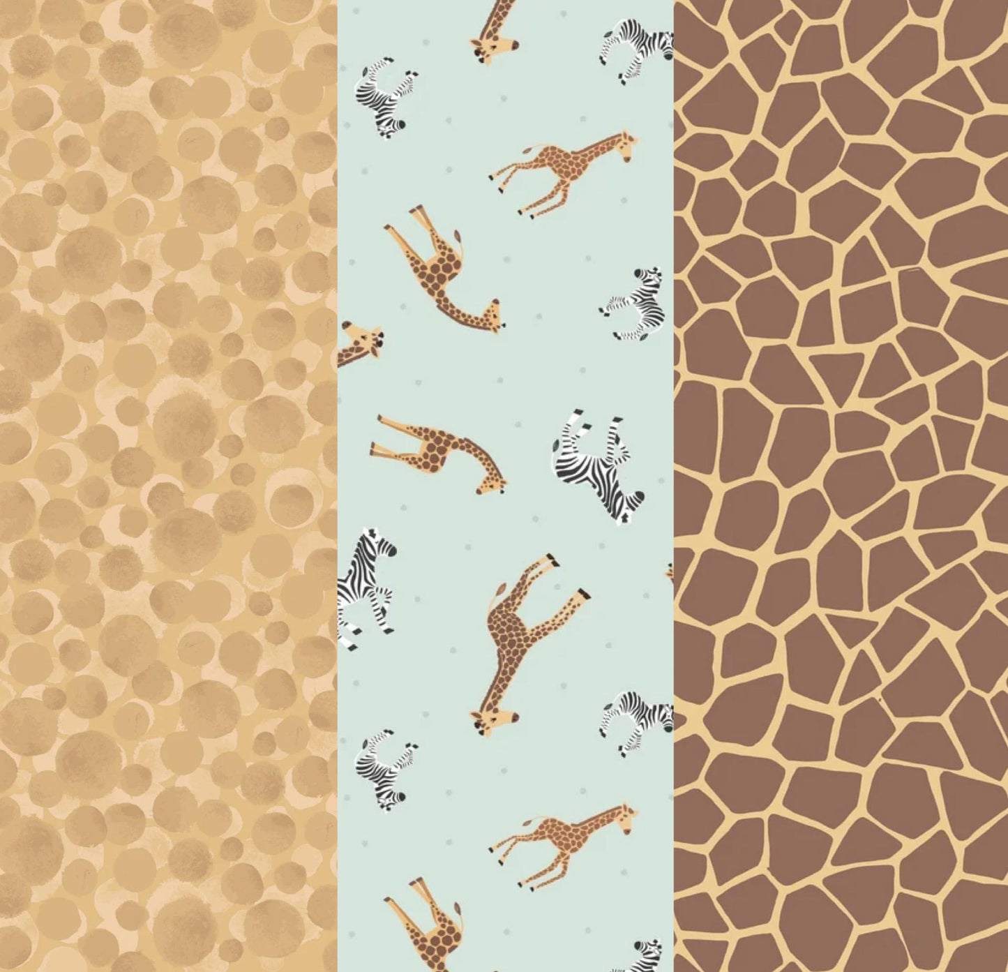 LIMITED EDITION!! Fabric Cafe Amore Quilt Kit Featuring Lewis & Irene Small Things Wild Animals Fabric Collection Finished Size: 39"x57"