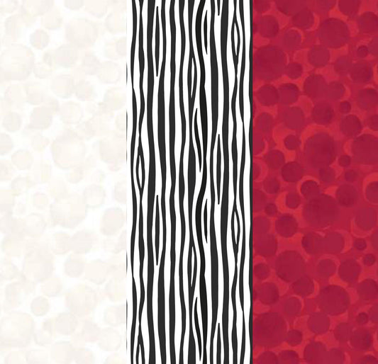 LIMITED EDITION!! Fabric Cafe Amore Quilt Kit Featuring Lewis & Irene Small Things Wild Animals Fabric Collection Finished Size: 39"x57"