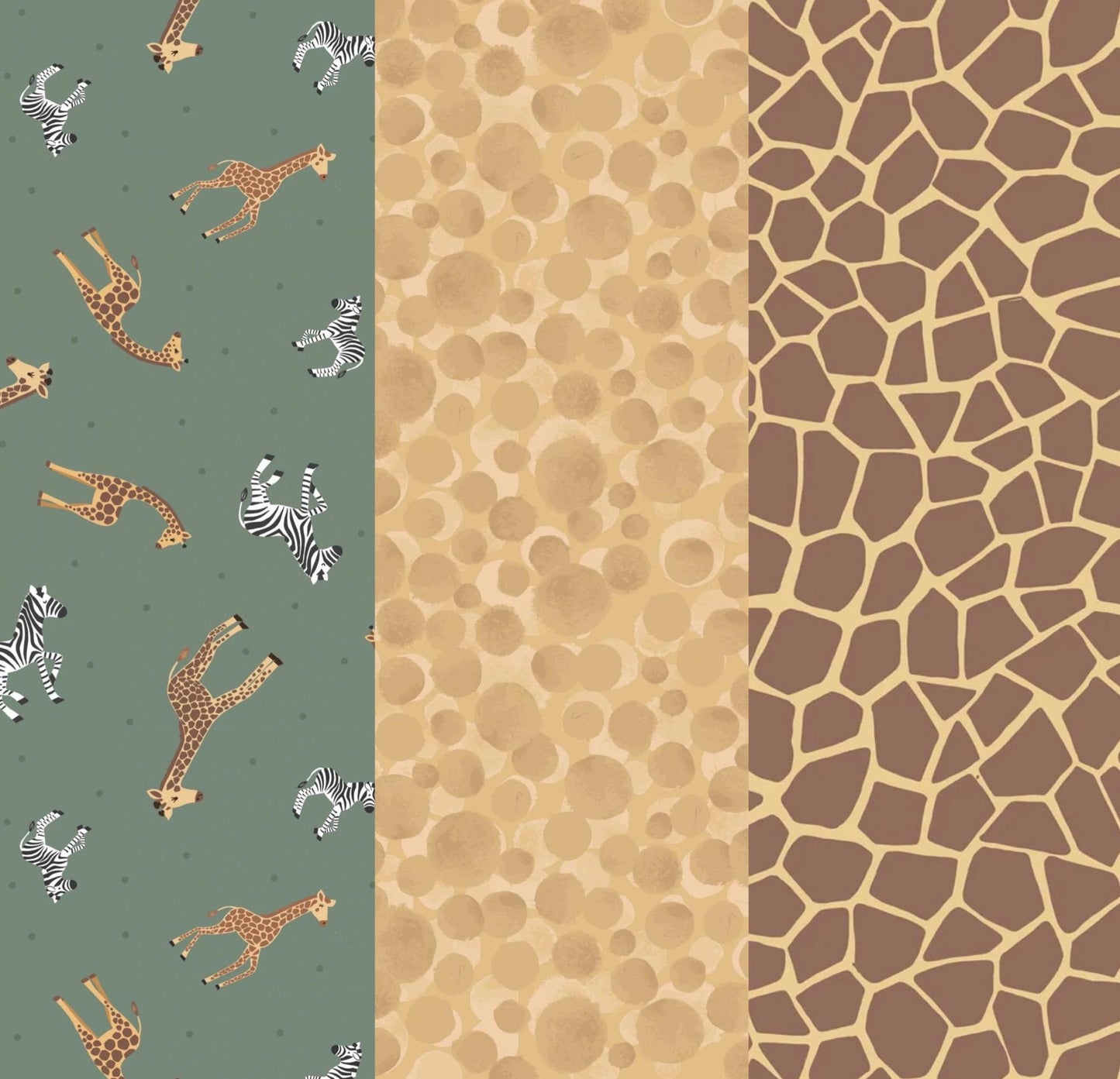 LIMITED EDITION!! Fabric Cafe Amore Quilt Kit Featuring Lewis & Irene Small Things Wild Animals Fabric Collection Finished Size: 39"x57"