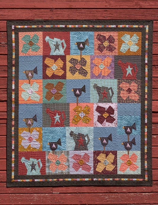 One Sister Absolutely Crazy Quilt Pattern Book - 8 Vibrant Crazy Quilting Projects