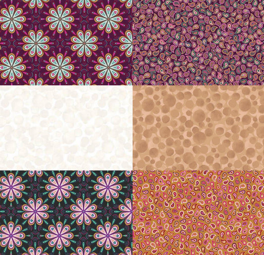 LIMITED EDITION!! Pen + Paper Patterns Book Nook Quilt Kit Featuring Lewis & Irene Soraya Fabric Collection