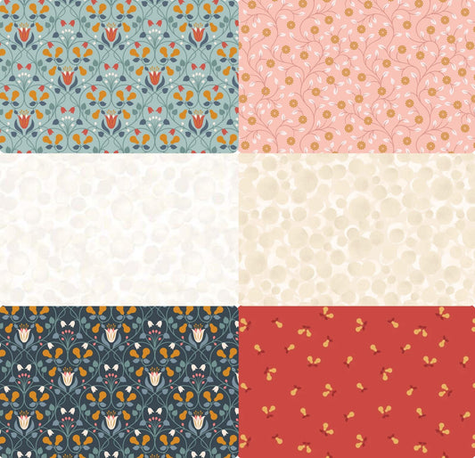 LIMITED EDITION!! Pen + Paper Patterns Book Nook Quilt Kit Featuring Lewis & Irene Wintertide Fabric Collection