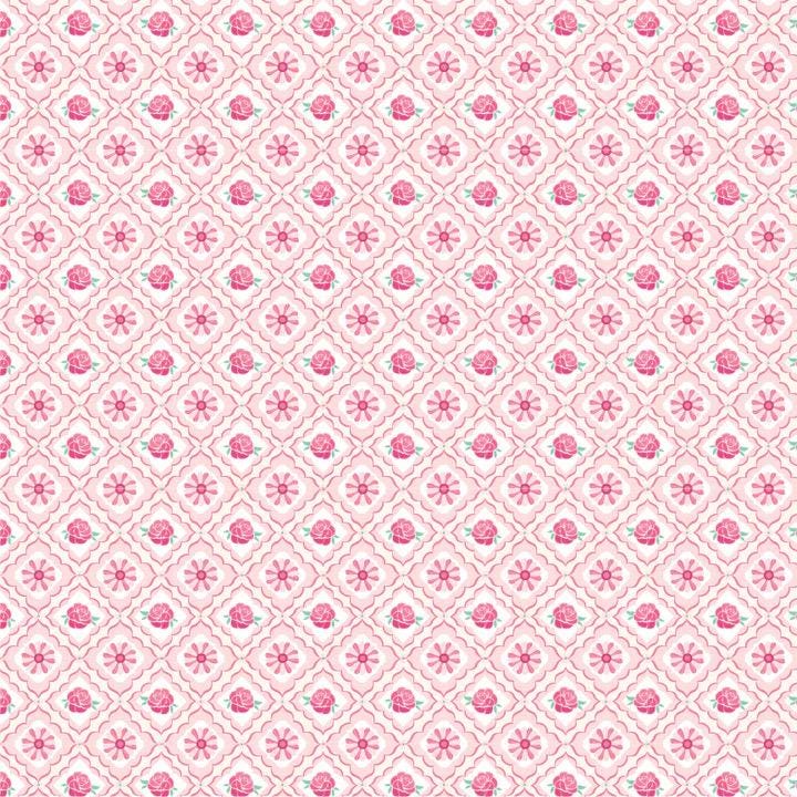 NEW ARRIVAL!! Poppie Cotton Pink Swan Song Quilt Kit Featuring Poppie Cotton Stolen Moments Fabric Collection Finished Size: 58"x58"