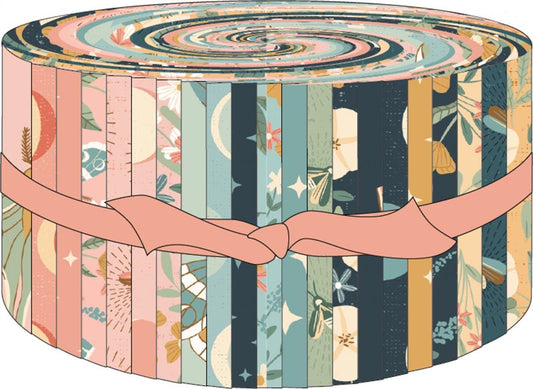 Poppie Cotton Moonbeam Dreams Fabric Collection 42pc (2.5" Strip) Jellyroll