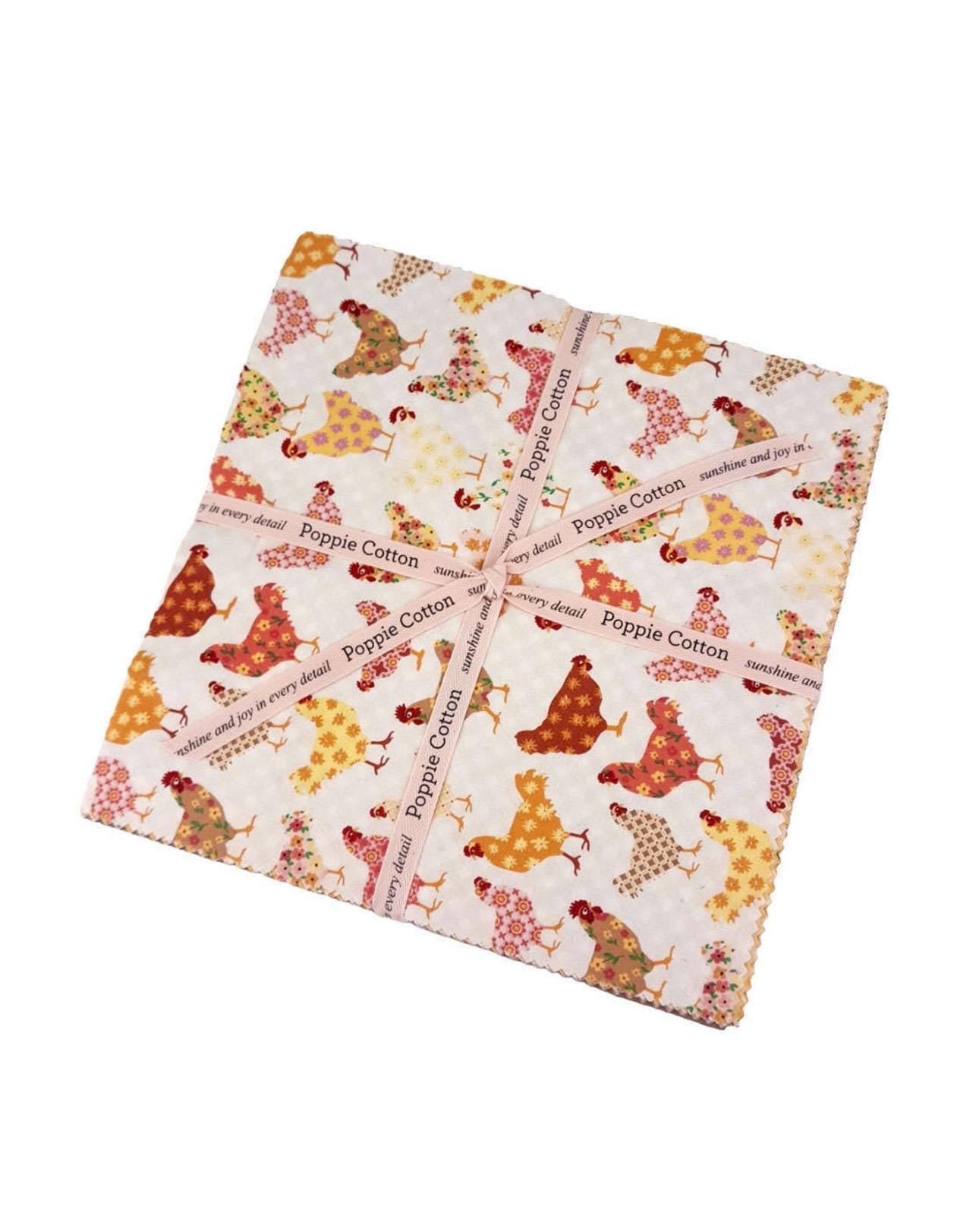 Poppie Cotton Prairie Sisters Homestead Fabric Collection 60pc 10" Stacker Authentic Premium 100% Cotton Quilt Shop Quality Fabrics