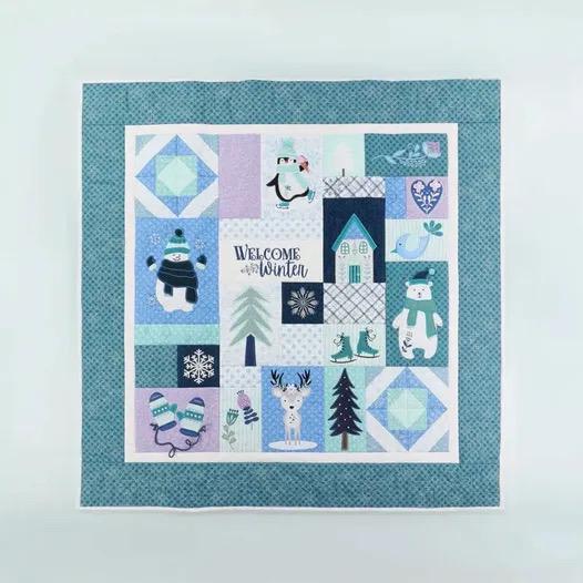Kimberbell Enchanted Winter Quilt Collection (Options: Machine Embroidery CD, Embellishment Kit, Fabric Kit, Thread Set)