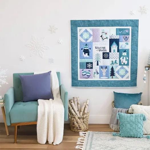 Kimberbell Enchanted Winter Quilt Collection (Options: Machine Embroidery CD, Embellishment Kit, Fabric Kit, Thread Set)