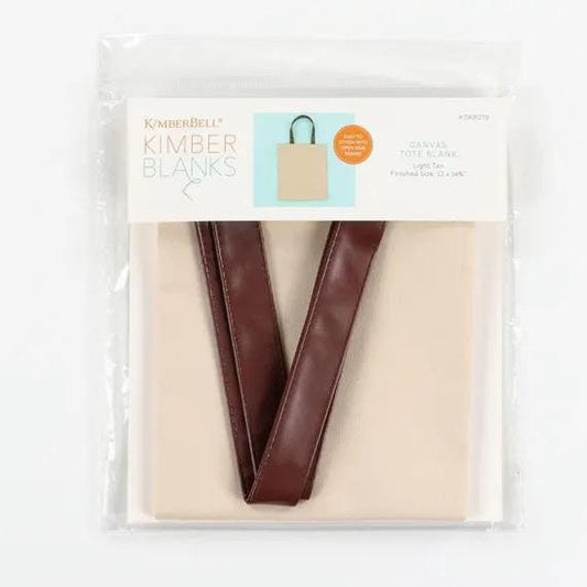Kimberbell Kimber Blanks Light Tan Canvas Tote Blank 12"x14.75"