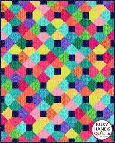 Busy Hands Quilts Sweetness Quilt Pattern - 6 Size Variations Per Pattern BUS0861
