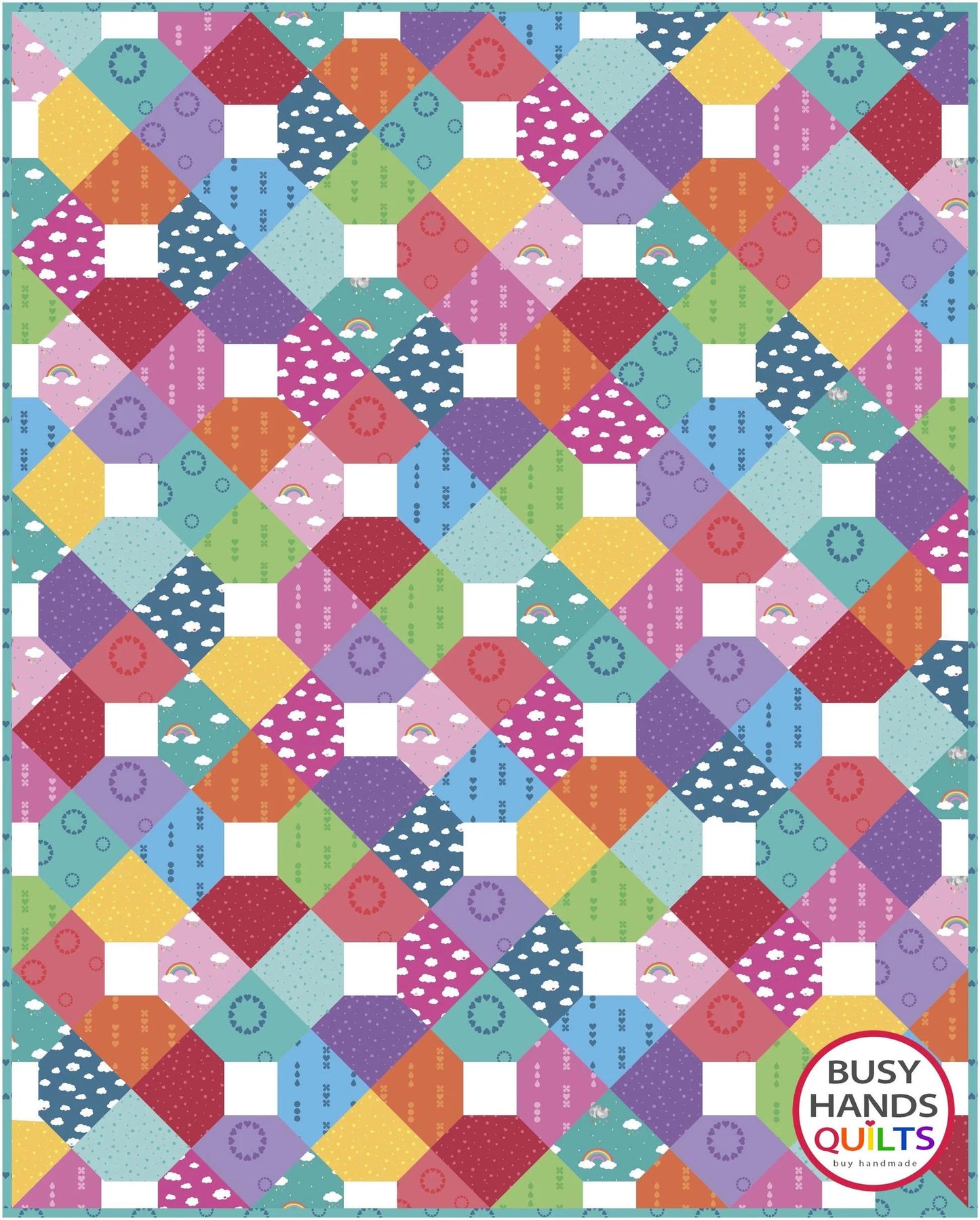 Busy Hands Quilts Sweetness Quilt Pattern - 6 Size Variations Per Pattern BUS0861