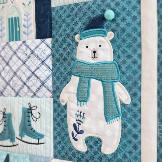 Kimberbell Enchanted Winter Quilt Collection (Options: Machine Embroidery CD, Embellishment Kit, Fabric Kit, Thread Set)