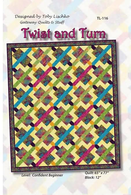 Gateway Quilts and Stuff Twist & Turn Quilt Pattern