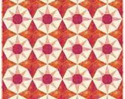 Maywood Studios Sangria Quilt Kit Featuring Maywood Studio Mango Tango Batiks Fabric Collection Authentic Premium 100% Cotton Fabrics