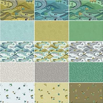 Lewis & Irene Littondale Fabric Collection Fabulous 40s Jellyroll (40-2.5” Fabric Strips)