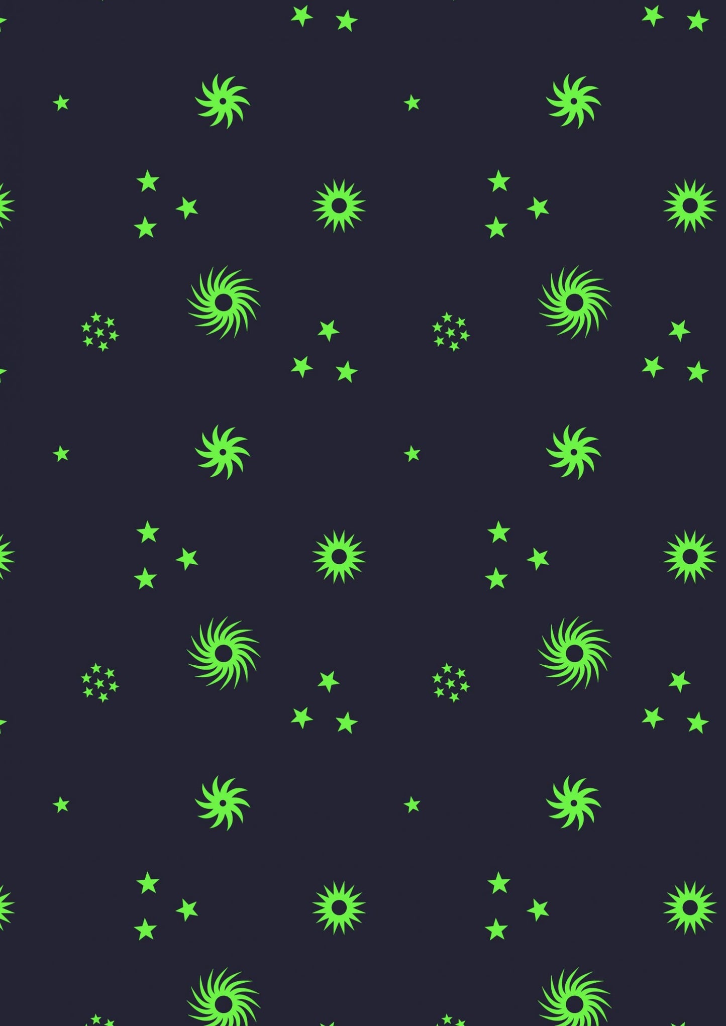 Lewis & Irene Small Things Glow Fabric Collection Glowing Fireworks on Blue Premium 100% Cotton Fabrics