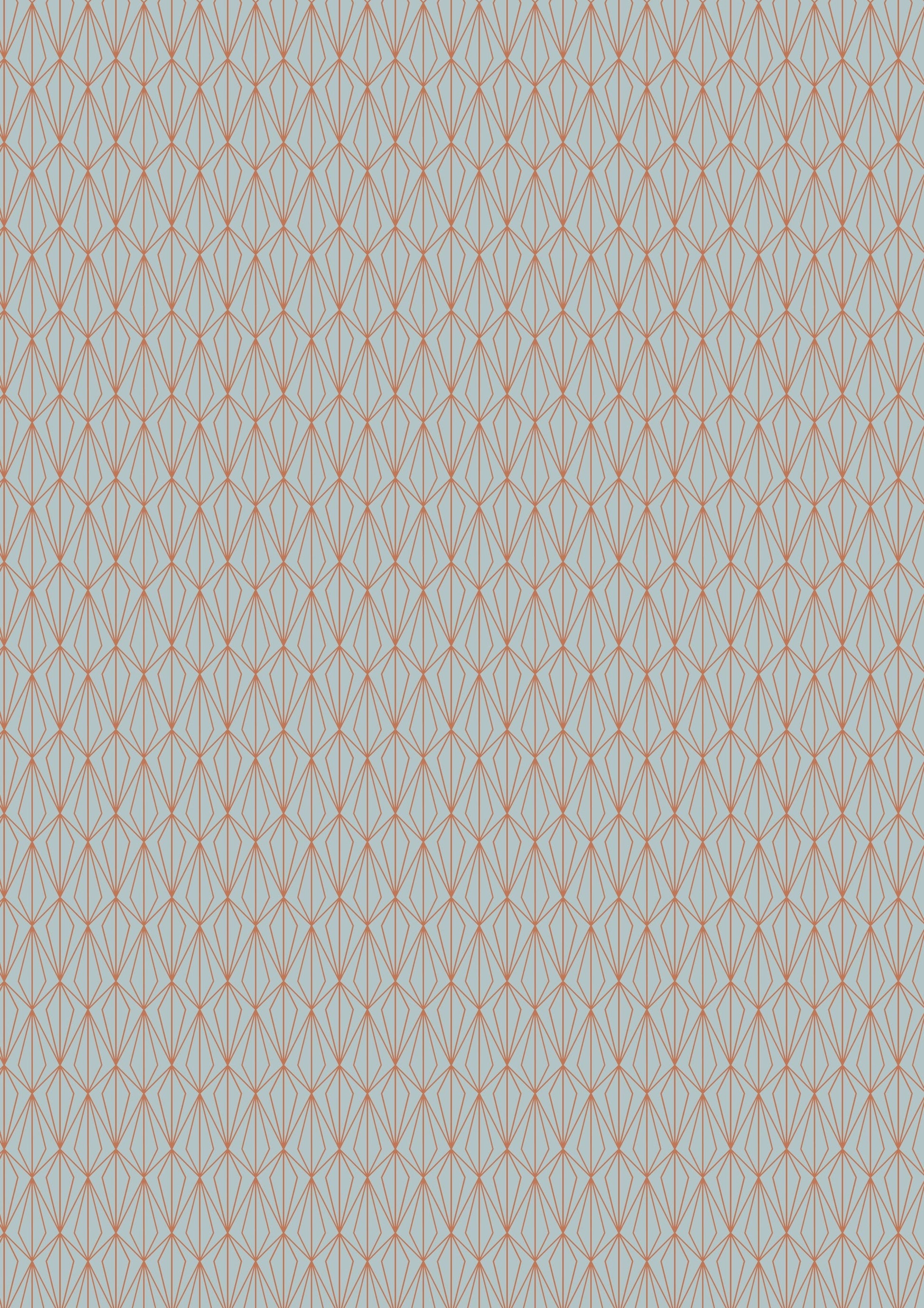 Lewis & Irene City Nights Fabric Collection Metallic Copper Architectural Blender on Duck Egg Blue Premium 100% Cotton Fabrics