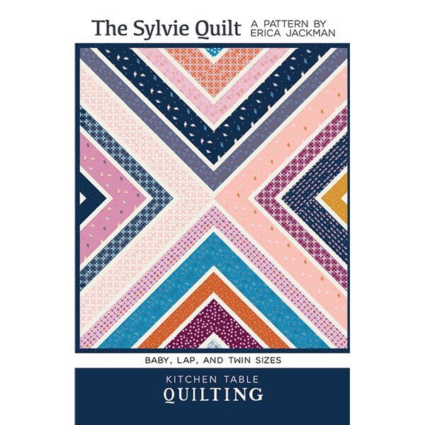 Erica Jackman Sylvie Quilt Pattern (includes 3 sizes in each pattern)