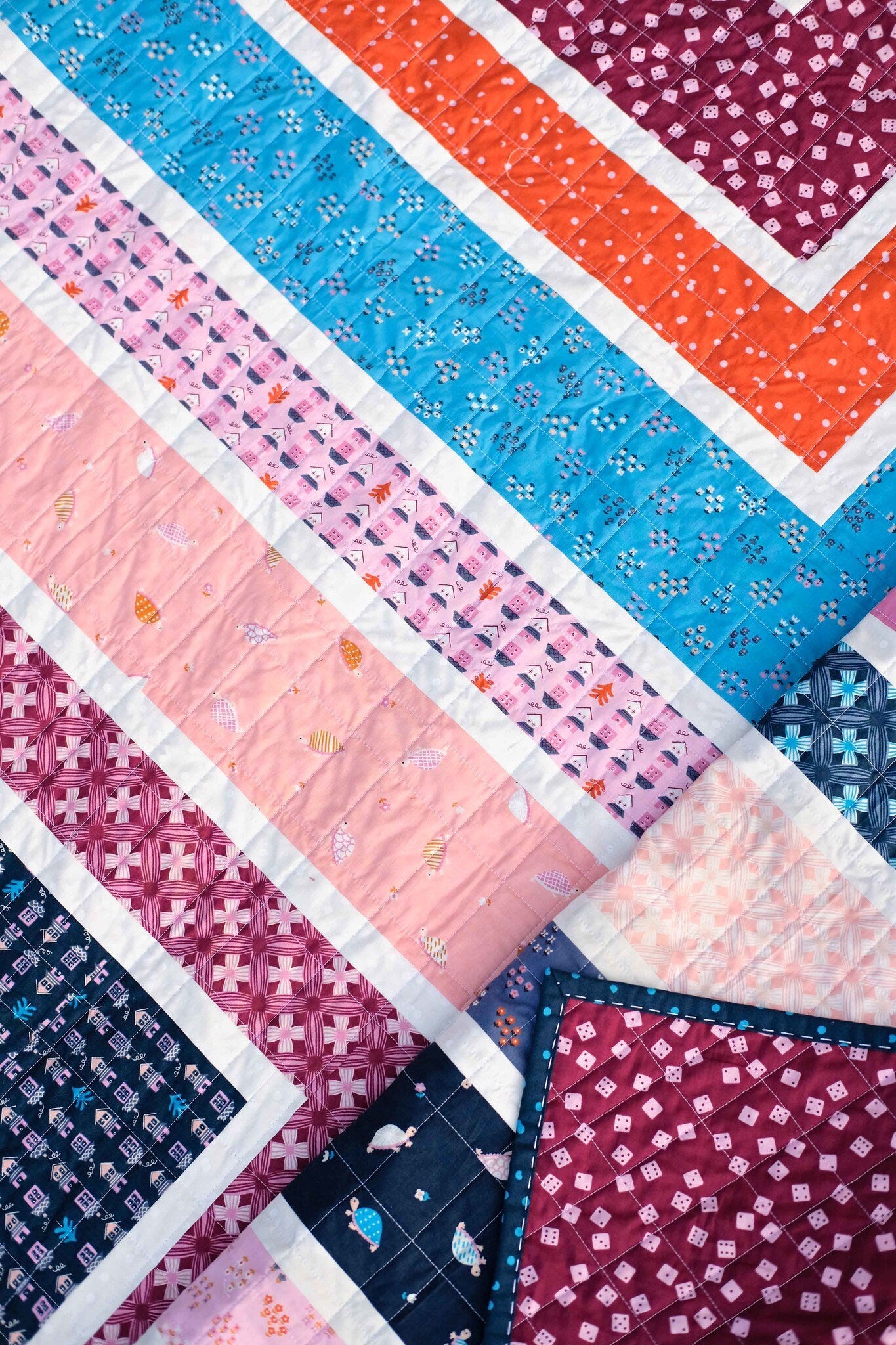 Erica Jackman Sylvie Quilt Pattern (includes 3 sizes in each pattern)