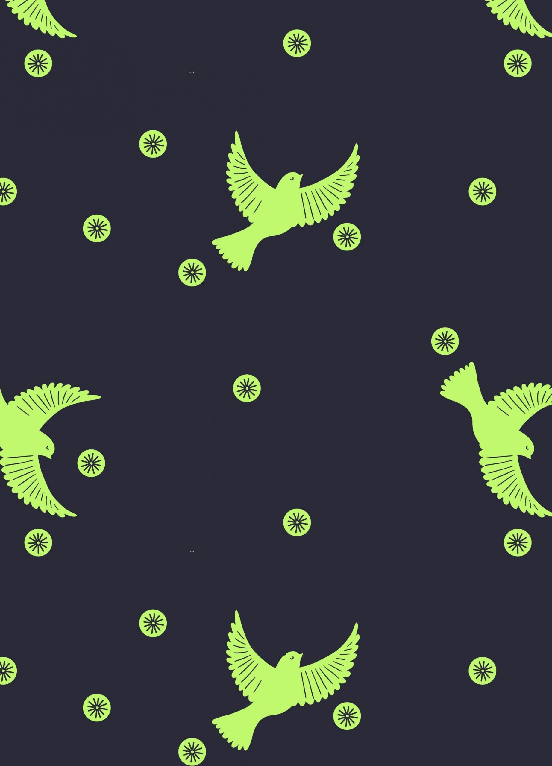 Lewis & Irene Hygge Glow Fabric Collection Glowing Flying Tomte on Charcoal C75.3