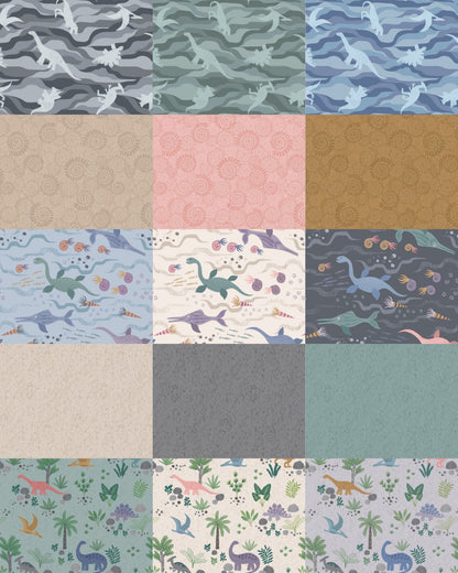 LAST BOLT!! Lewis & Irene Kimmeridge Bay Fabric Collection Rock on Dark Grey Premium 100% Cotton Quilt Shop Quality Fabrics