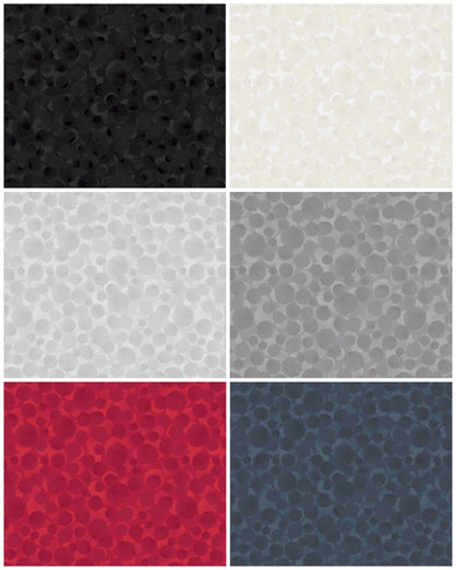 Lewis & Irene Bumbleberries Blenders Fabric Collection Indigo BB111