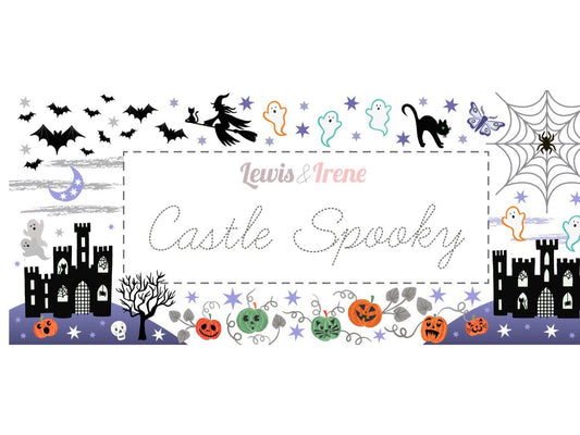 Lewis & Irene Castle Spooky Fabric Collection 20 Piece Fat Quarter Bundle