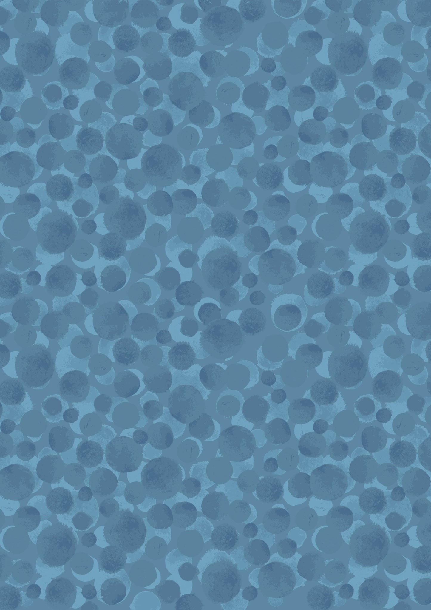 Lewis & Irene Bumbleberries Blenders Fabric Collection Metallic Blue Mermaid Tail BB150