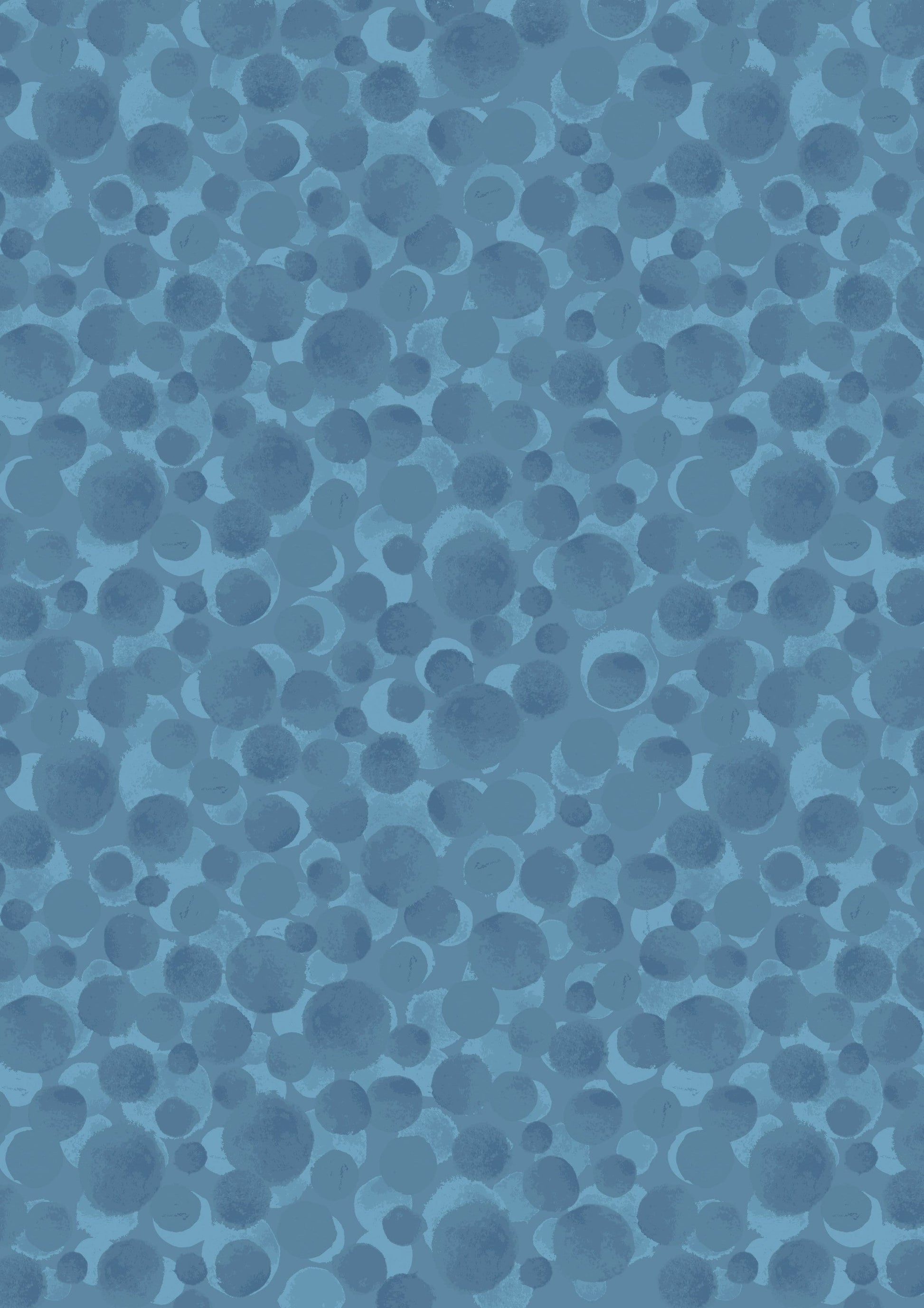 Lewis & Irene Bumbleberries Blenders Fabric Collection Metallic Blue Mermaid Tail BB150 Authentic Premium 100% Cotton Fabrics