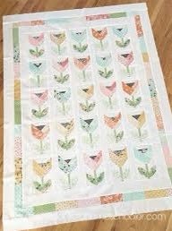 It’s Sew Emma Dutch Tulips Quilt Pattern (includes 4 sizes in each pattern)