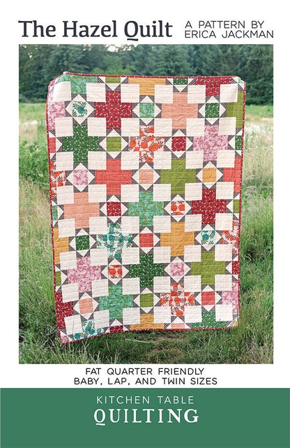 Erica Jackman The Hazel Quilt Pattern (includes 3 sizes in each pattern)