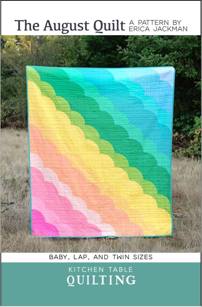Erica Jackman The August Quilt Pattern (includes 3 sizes in each pattern)
