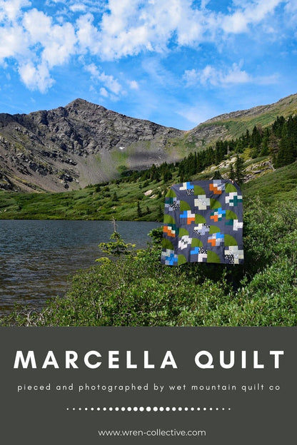 Wren Collective Marcella Quilt Pattern 5 Size Variations Per Pattern