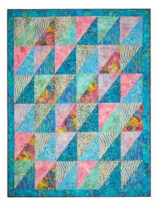 Fabric Cafe Fat Quarter Quilting Fun Book Includes 7 Patterns