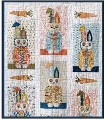 Digital Download Cotton Street Commons Bunny Bunnanza Quilt Pattern Finished Size 62”x78”