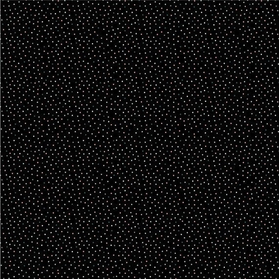 Poppie Cotton Country Confetti Blenders Fabric Collection Country Confetti on Black Licorice Premium 100% Cotton Fabrics