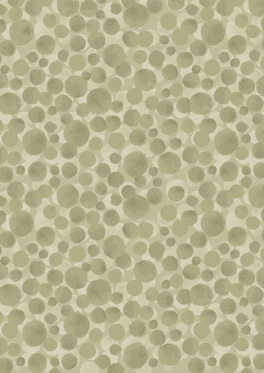 Lewis & Irene Bumbleberries Blenders Fabric Collection Wild Sage BB288 Premium 100% Cotton Quilt Shop Quality Fabrics